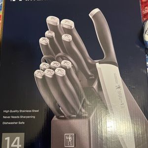 Henckels international self shaper block 14 piece set